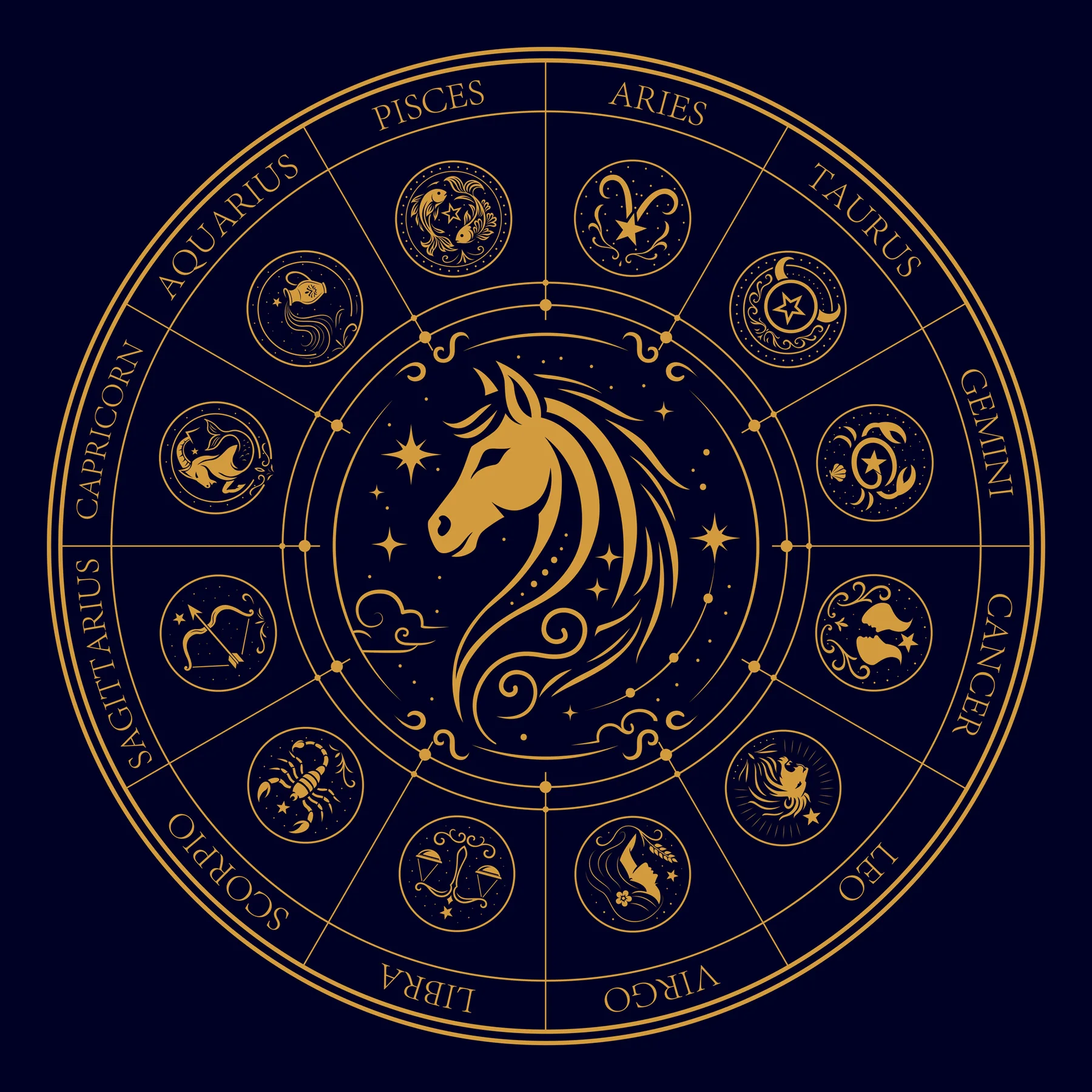 Celestial Guardian Horses