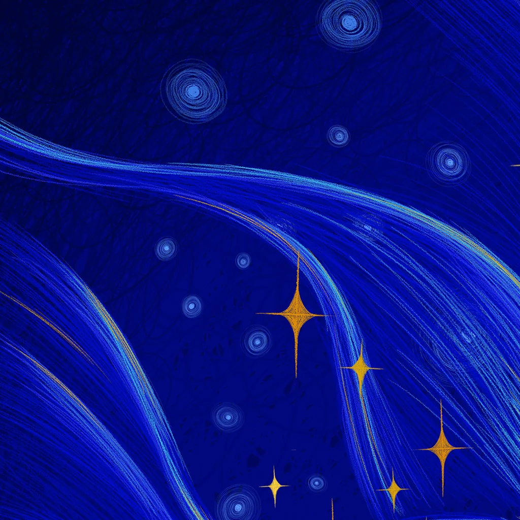 Detail view of Starburst of Hope