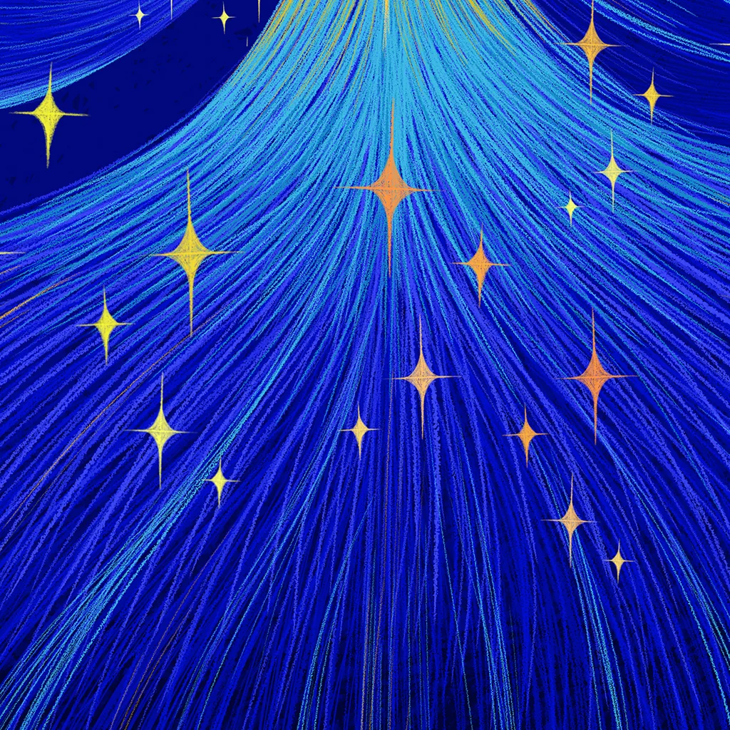 Detail view of Starburst of Hope