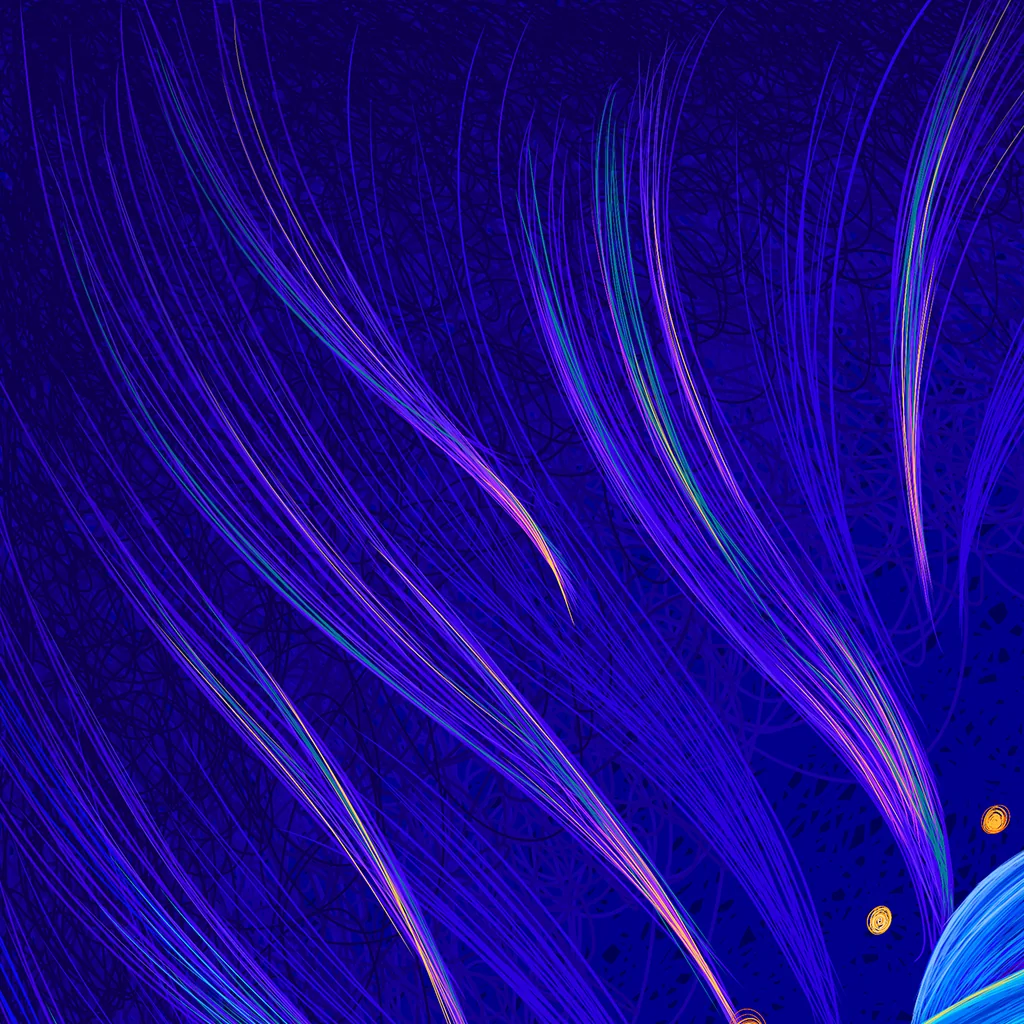 Detail view of Tree of Light