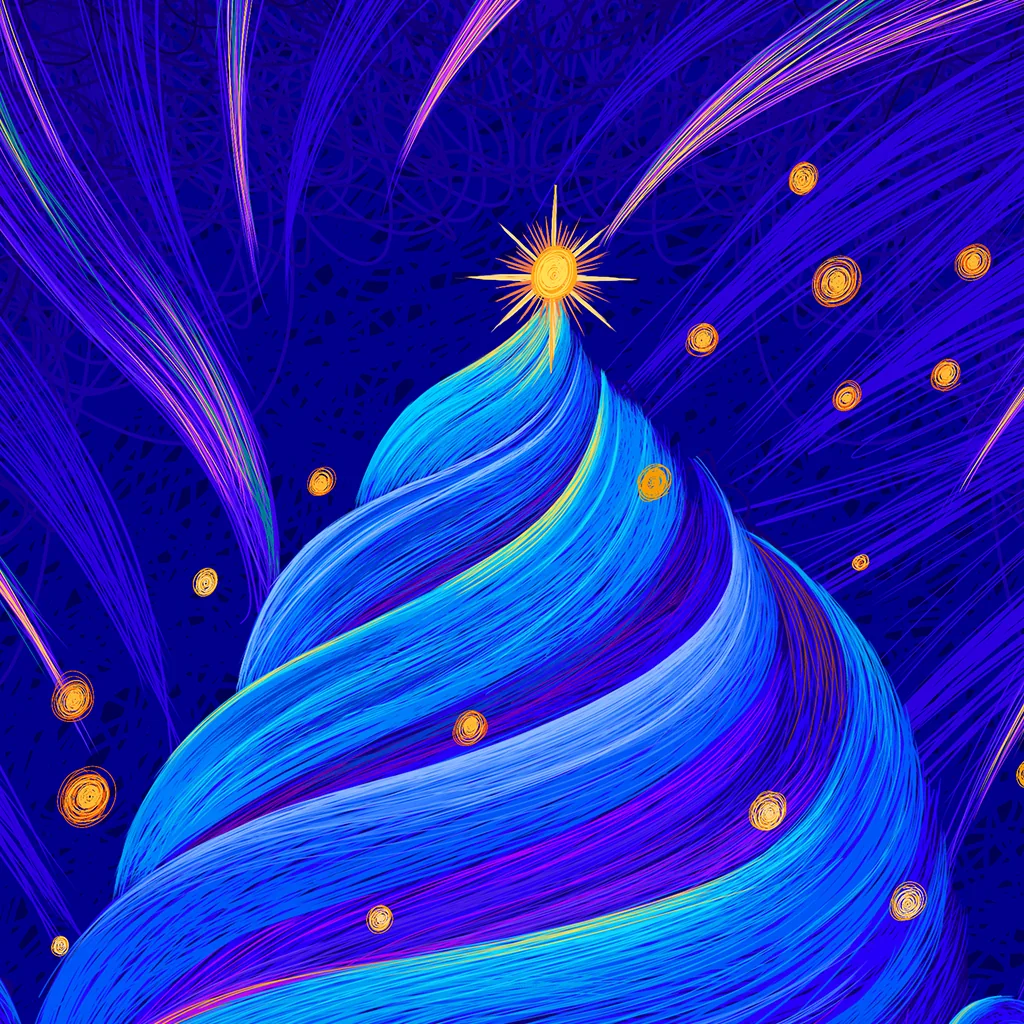 Detail view of Tree of Light