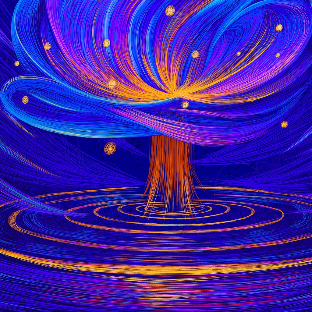Detail view of Tree of Light