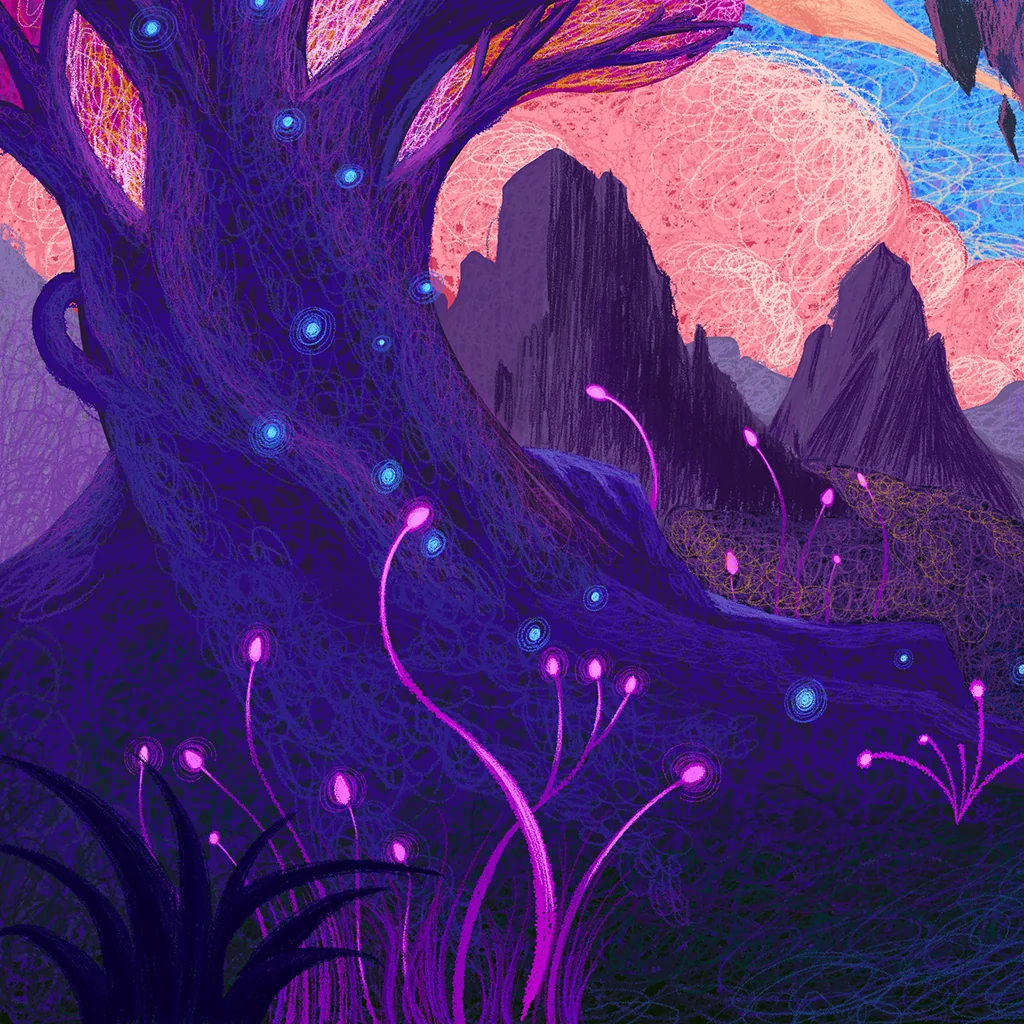 Detail view of The World Beyond the Ring