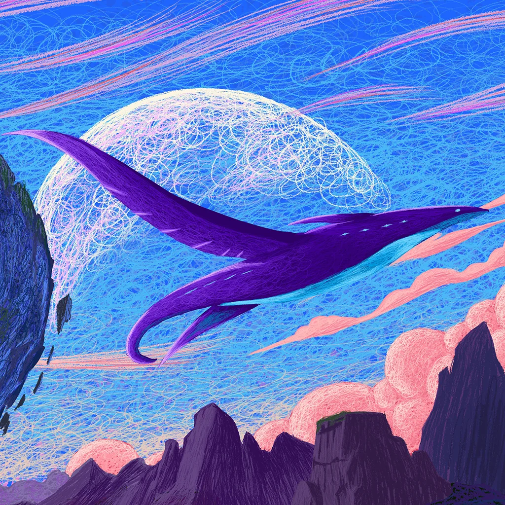 Detail view of The World Beyond the Ring