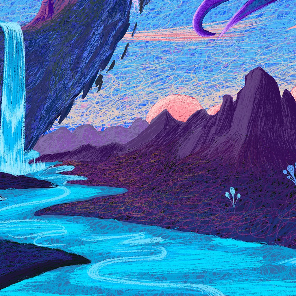 Detail view of The World Beyond the Ring