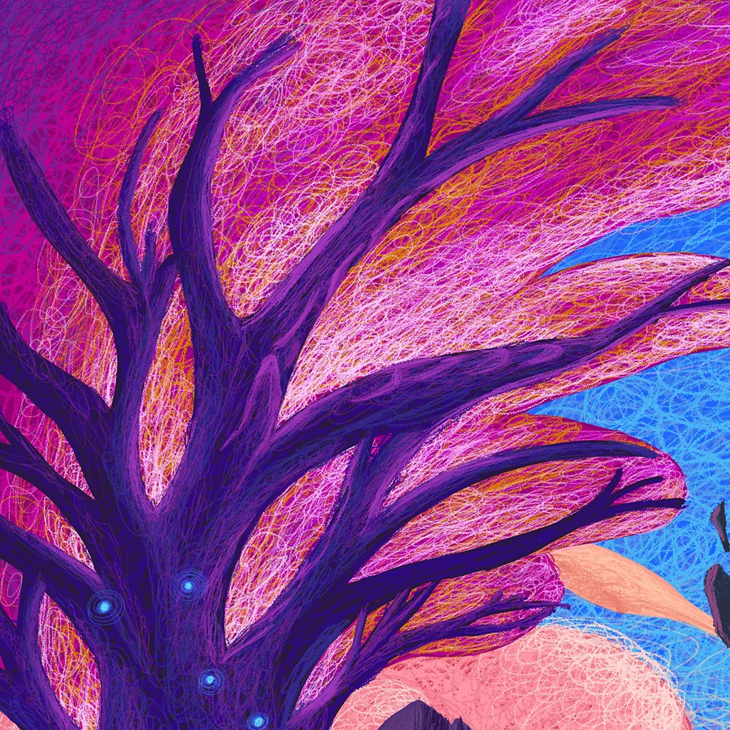 Detail view of The World Beyond the Ring
